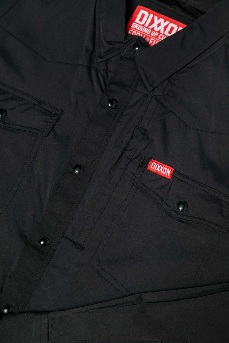 Dixxon Outdoorsman Performance Long Sleeve Shirt - Black