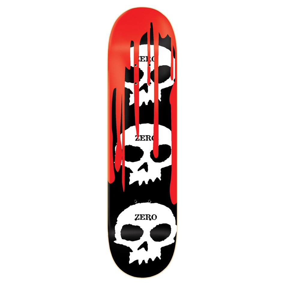 Zero 3 Skull Blood R7 8.25" Deck