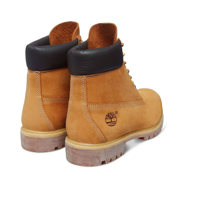 Timberland Mens 6 Inch Premium Waterproof Boot - Wheat Nubuck