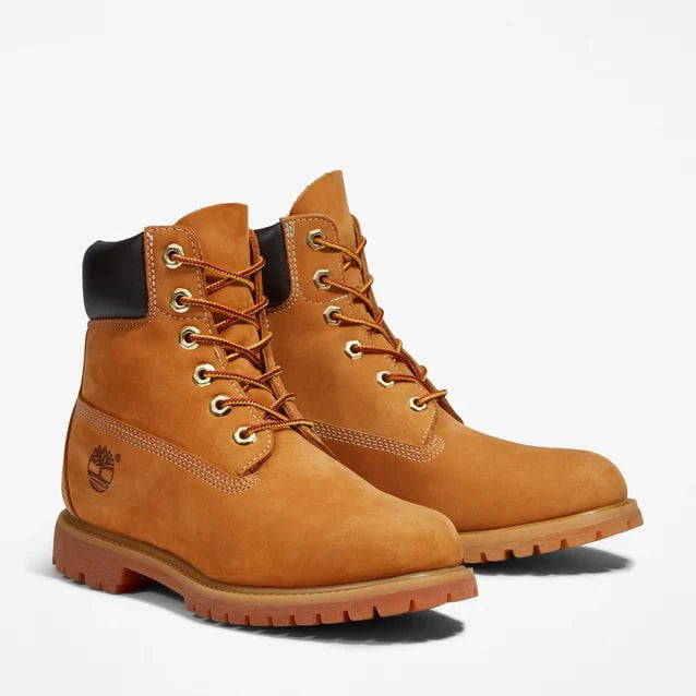 Timberland Timberland Women's 6-inch Premium Waterproof Boots - Wheat Nubuck