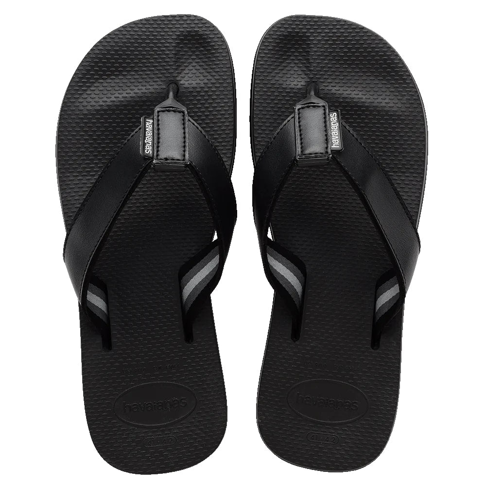 Havaianas Urban Blend Flip Flops - Black / Black