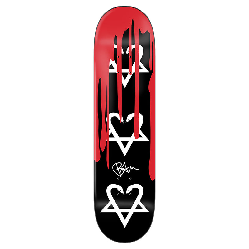 Zero X Bam Margera Snake-A-Gram 8.5" Deck
