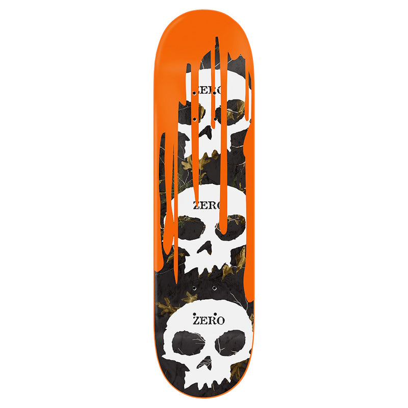 Zero X Realtree 3 Skull Blood 8.25" Deck