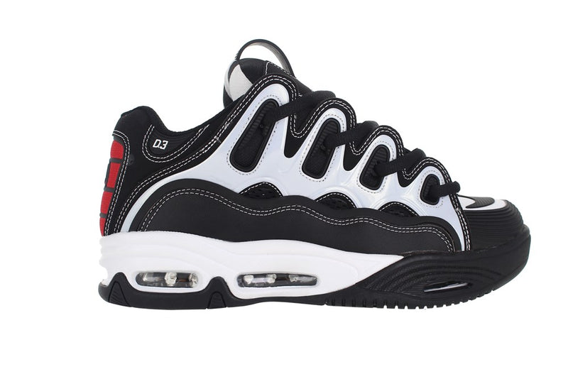 OSIRIS D3 2001 - BLACK/WHITE/RED