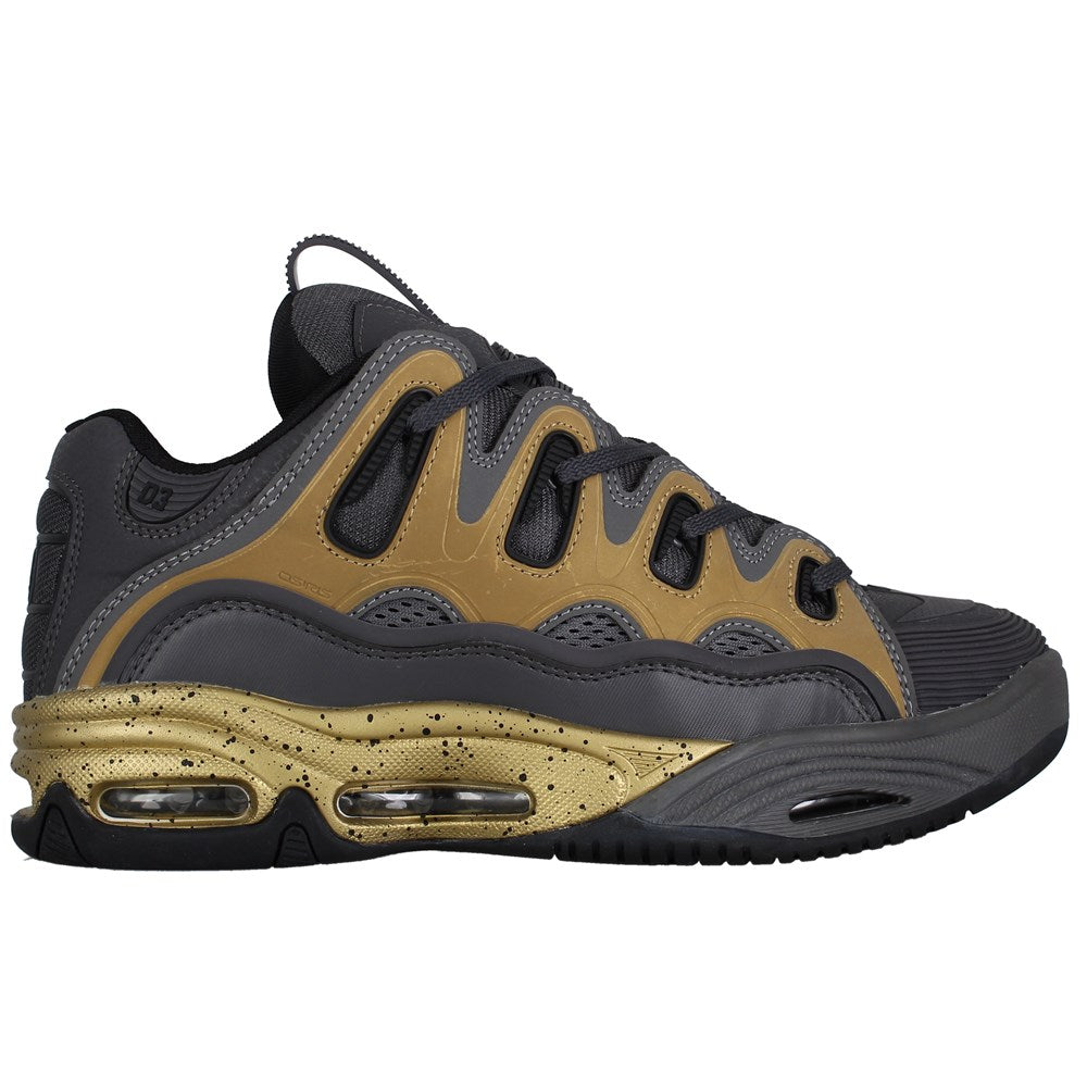 Osiris D3 2001 - CHARCOAL/GOLD/BLACK