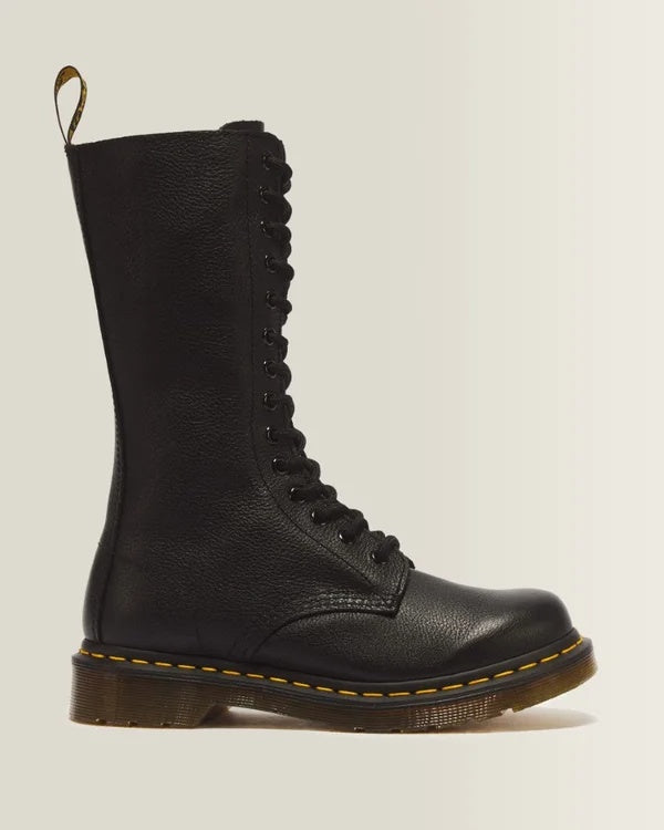 Dr. Martens 1B99 14 Eye Zip Boot - Black Virginia