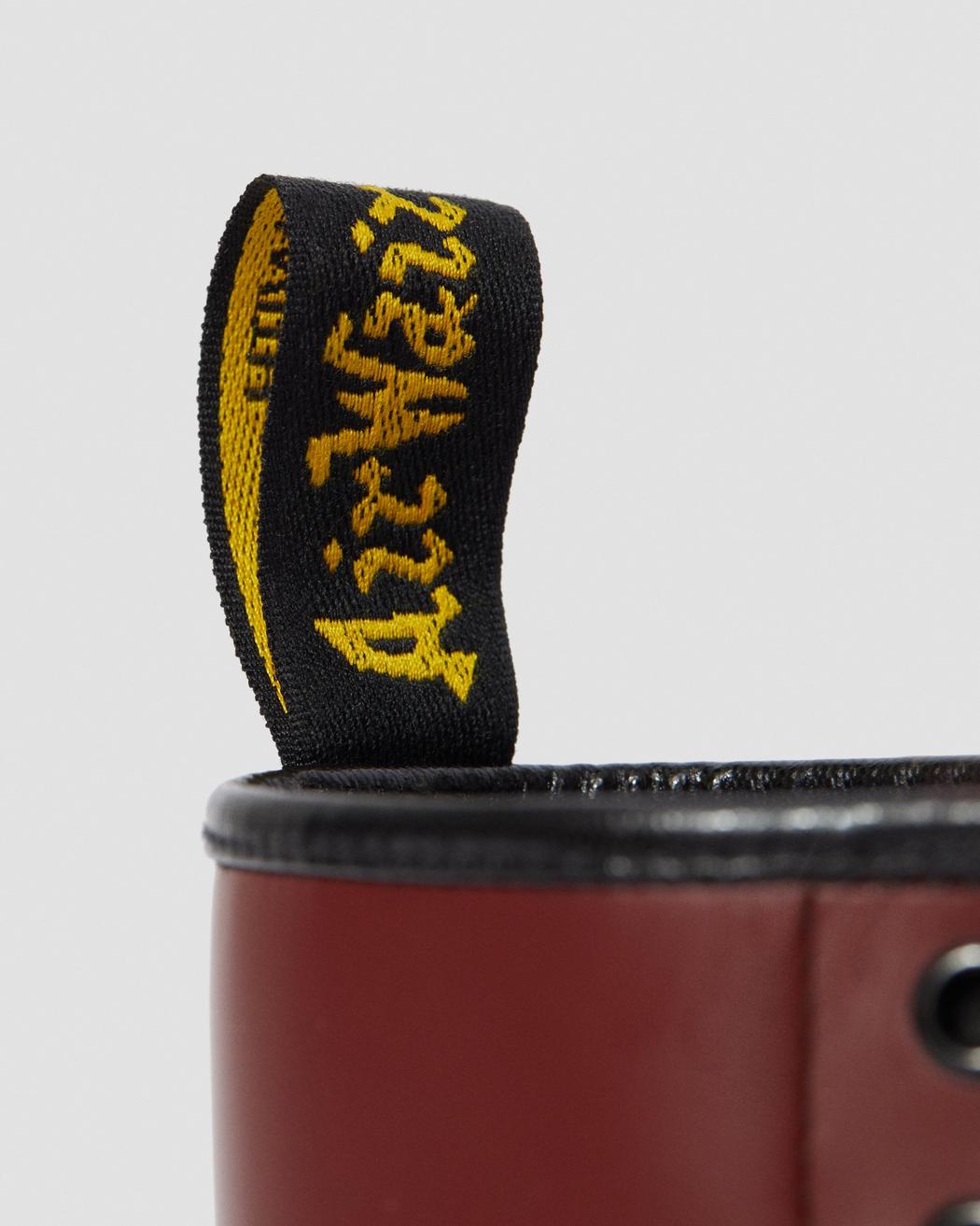 Dr Martens 1460 Cherry Smooth Leather Ankle Boots