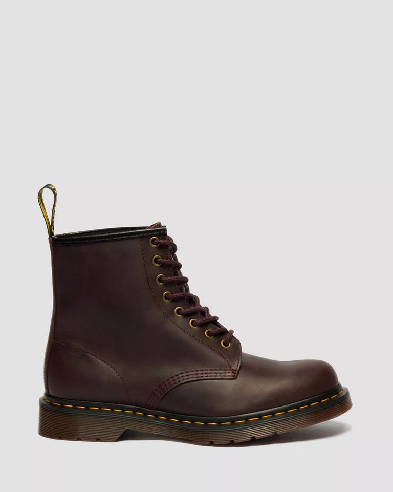 Dr. Martens 1460 8 Eye Boot - Cherry Red Crazy Horse