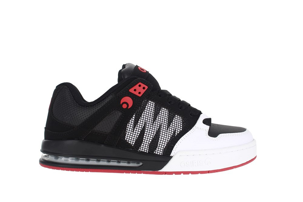 OSIRIS PIXEL - WHITE/BLACK/RED