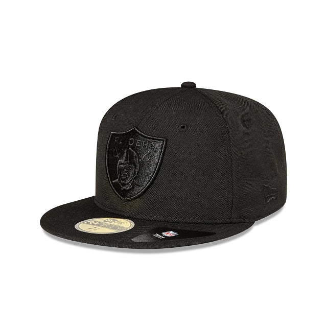 New Era Las Vegas Raiders Black on Black 59FIFTY Fitted