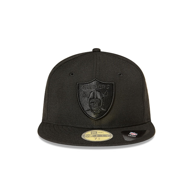 New Era Las Vegas Raiders Black on Black 59FIFTY Fitted