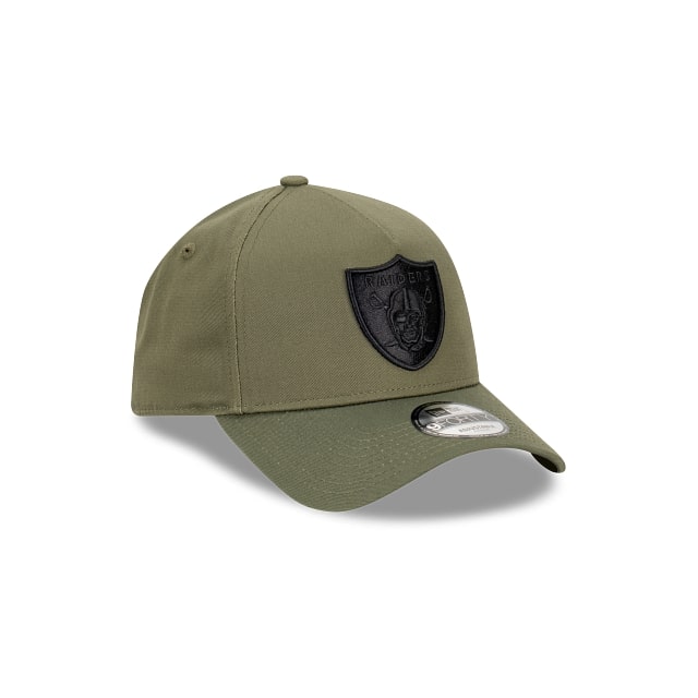 New Era Las Vegas Raiders New Olive 9FORTY A-Frame Snapback