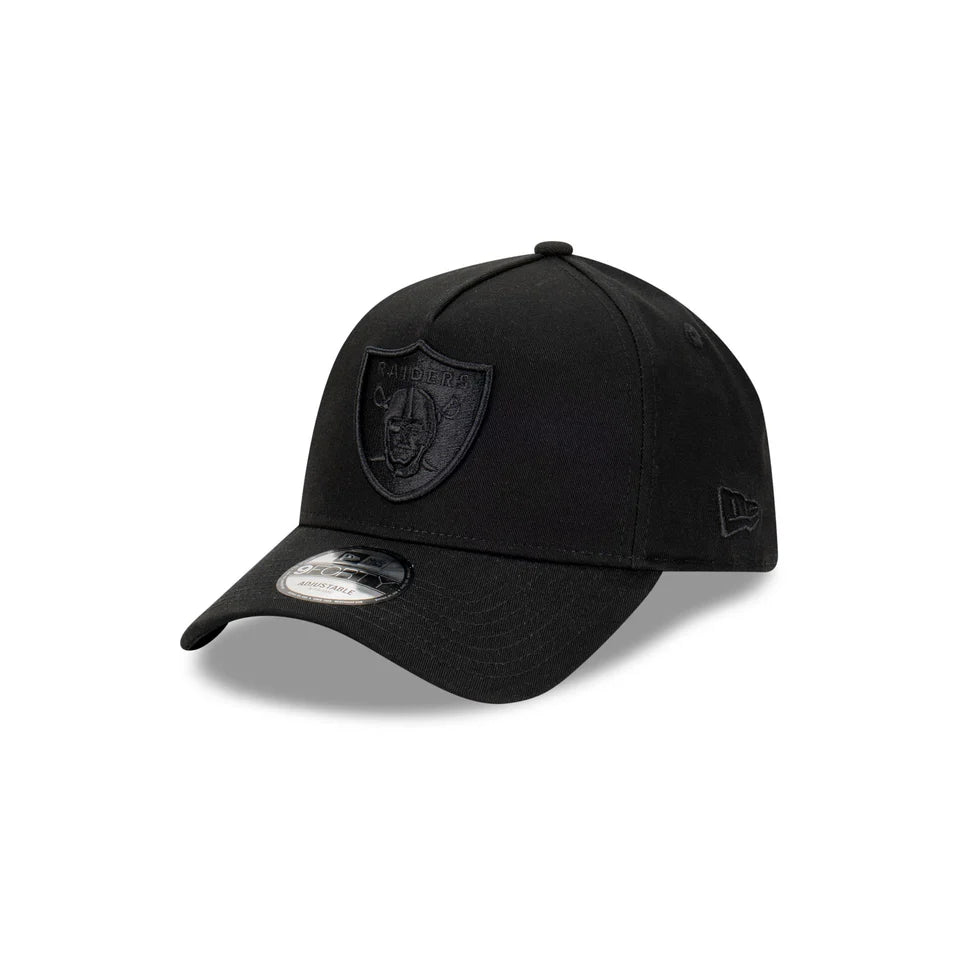 New Era Las Vegas Raiders Black 9FORTY A-Frame Snapback