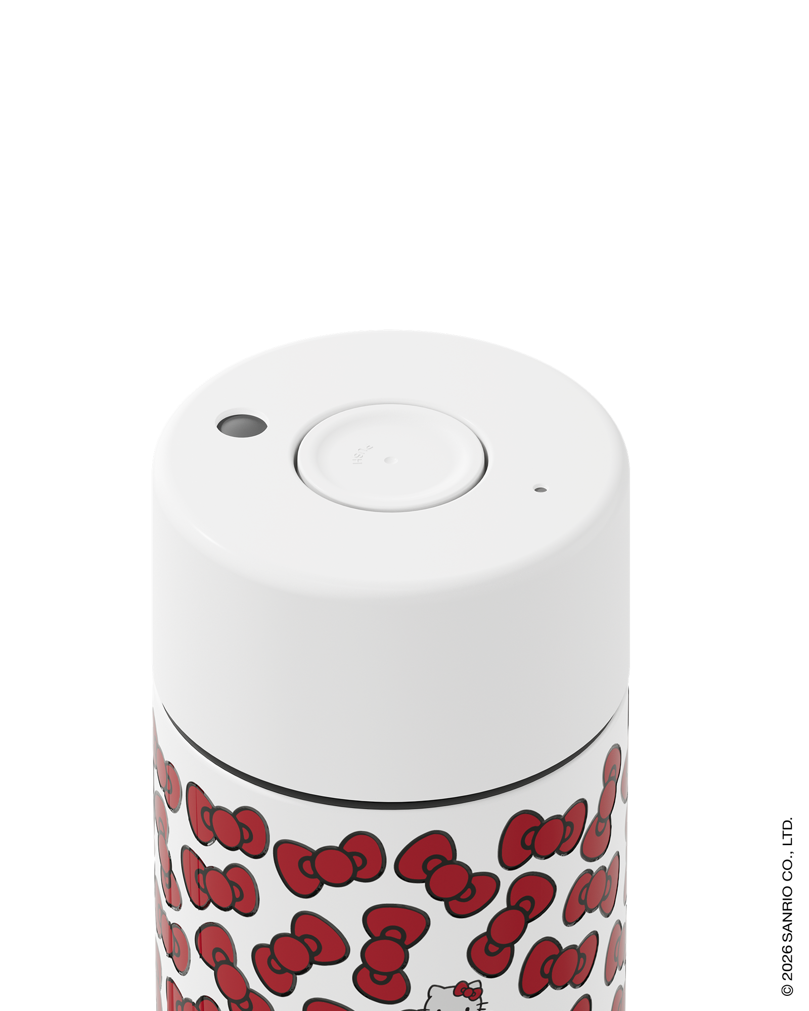 Frank Green Hello Kitty Bow Edition Ceramic Reusable Cup with Push Button Lid 355ml (12oz)