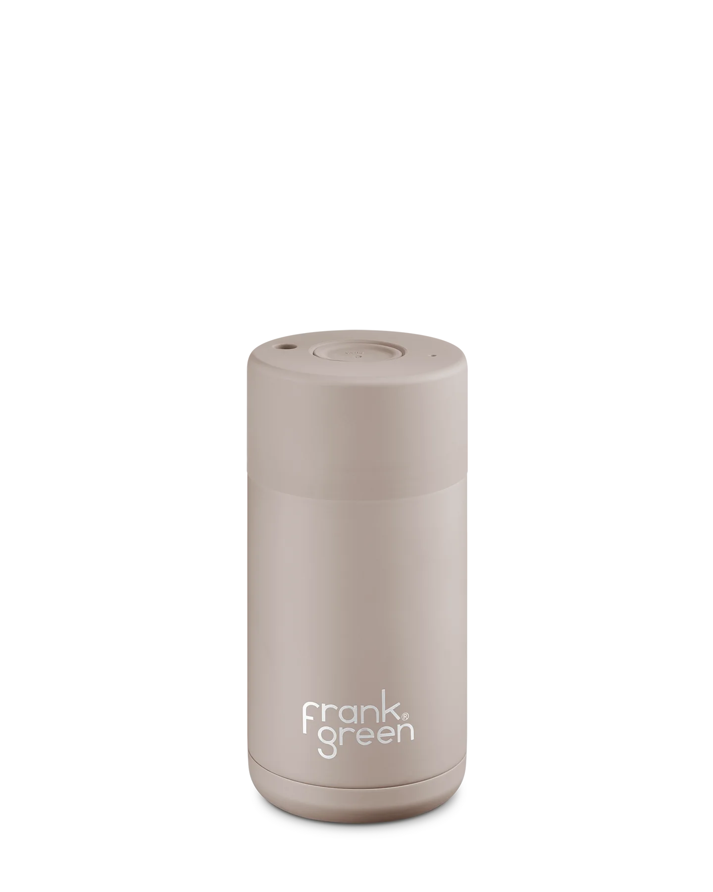 Frank Green Moon Dust Ceramic Reusable Cup with Push Button Lid 355ml(12oz)