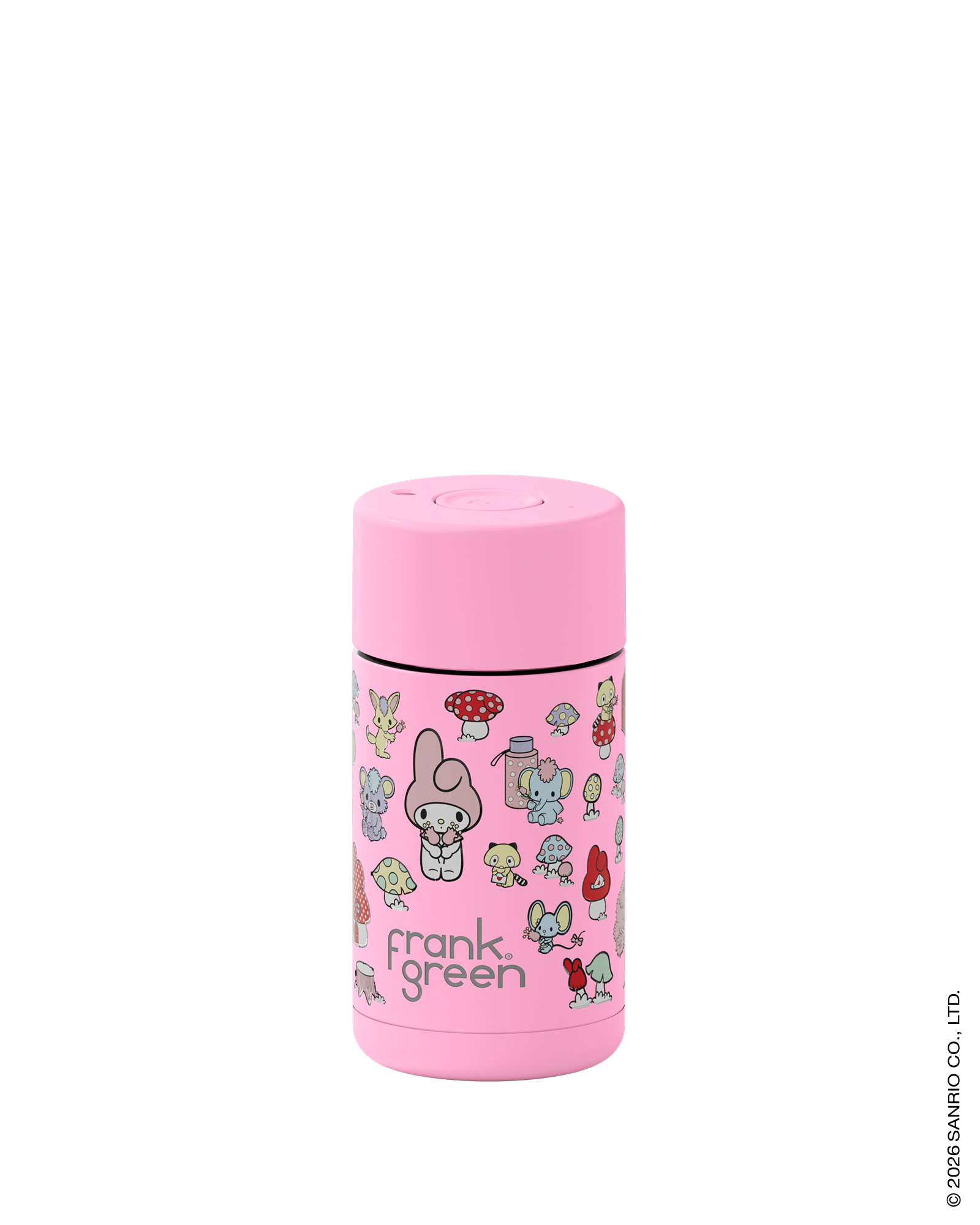 Frank Green My Melody Ceramic Reusable Cup with Push Button Lid 355ml (12oz)