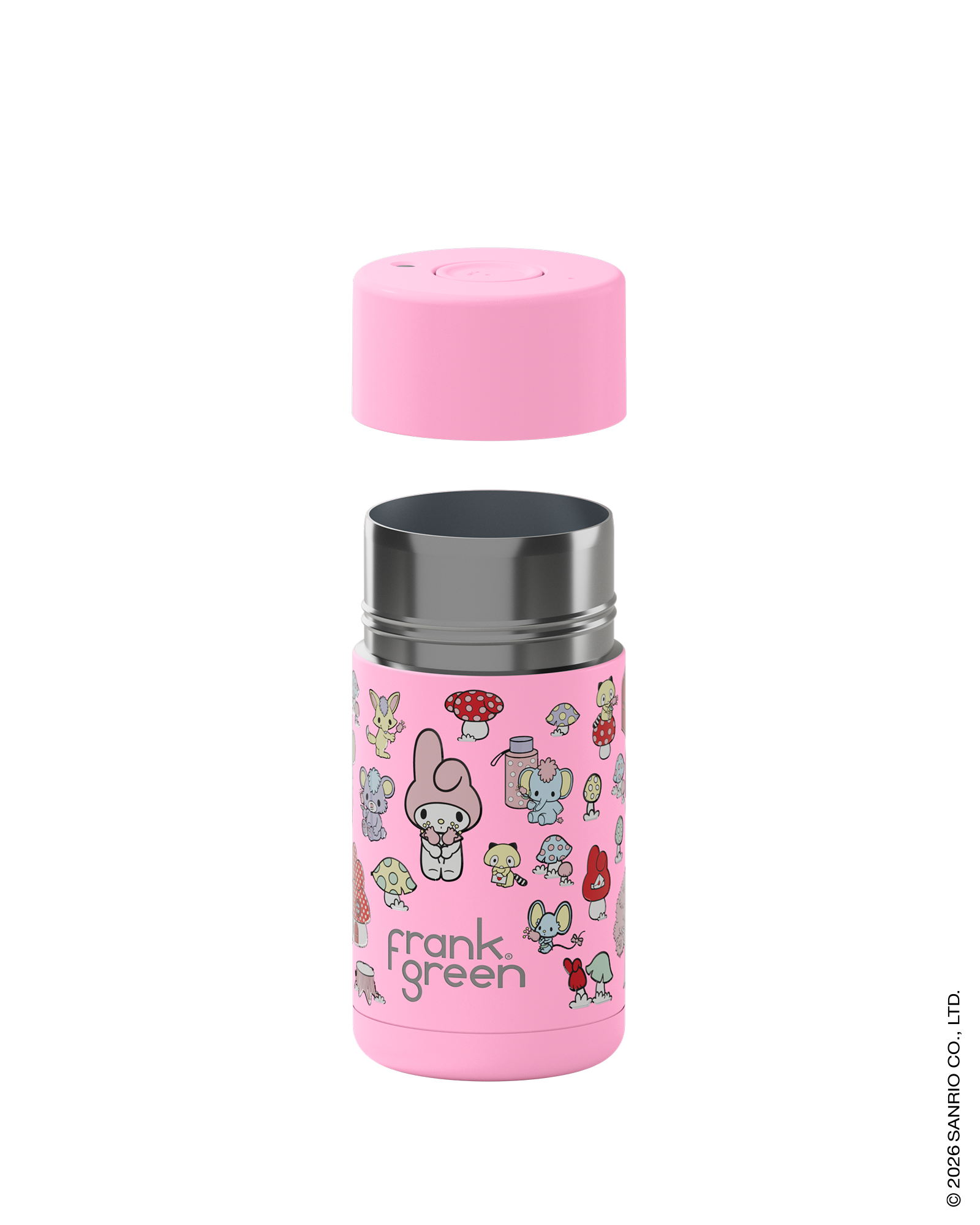 Frank Green My Melody Ceramic Reusable Cup with Push Button Lid 355ml (12oz)