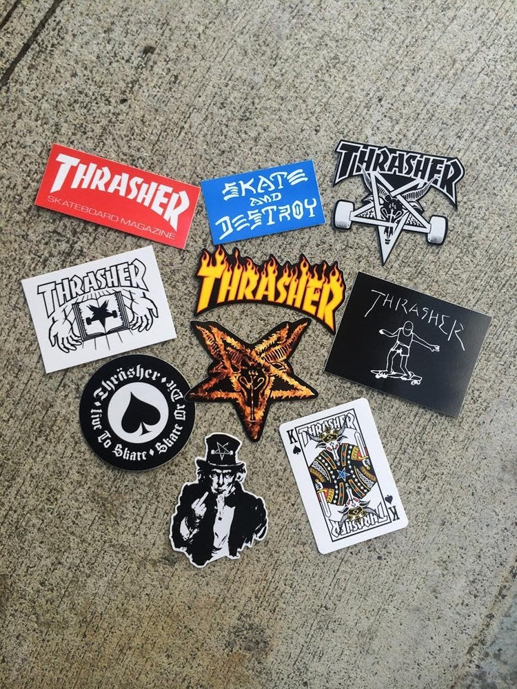 Thrasher 10 Sticker Pack