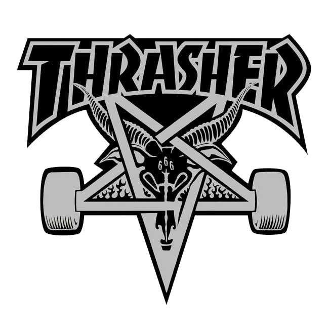 Thrasher Skate Goat Big Sticker