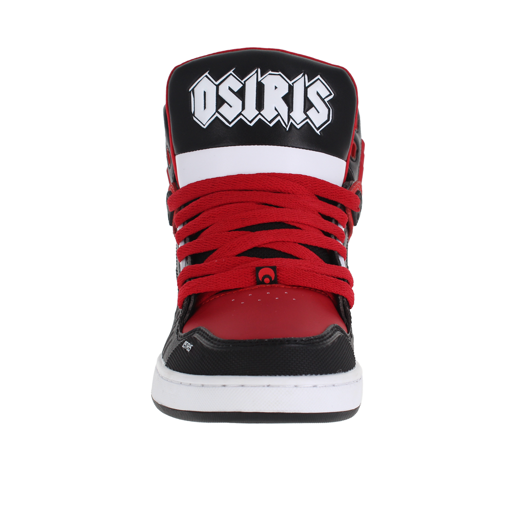 OSIRIS NYC 83 CLK - WHITE/RED/BLACK