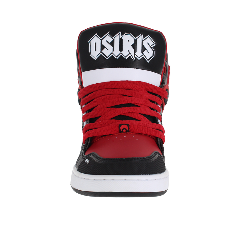 OSIRIS NYC 83 CLK - WHITE/RED/BLACK