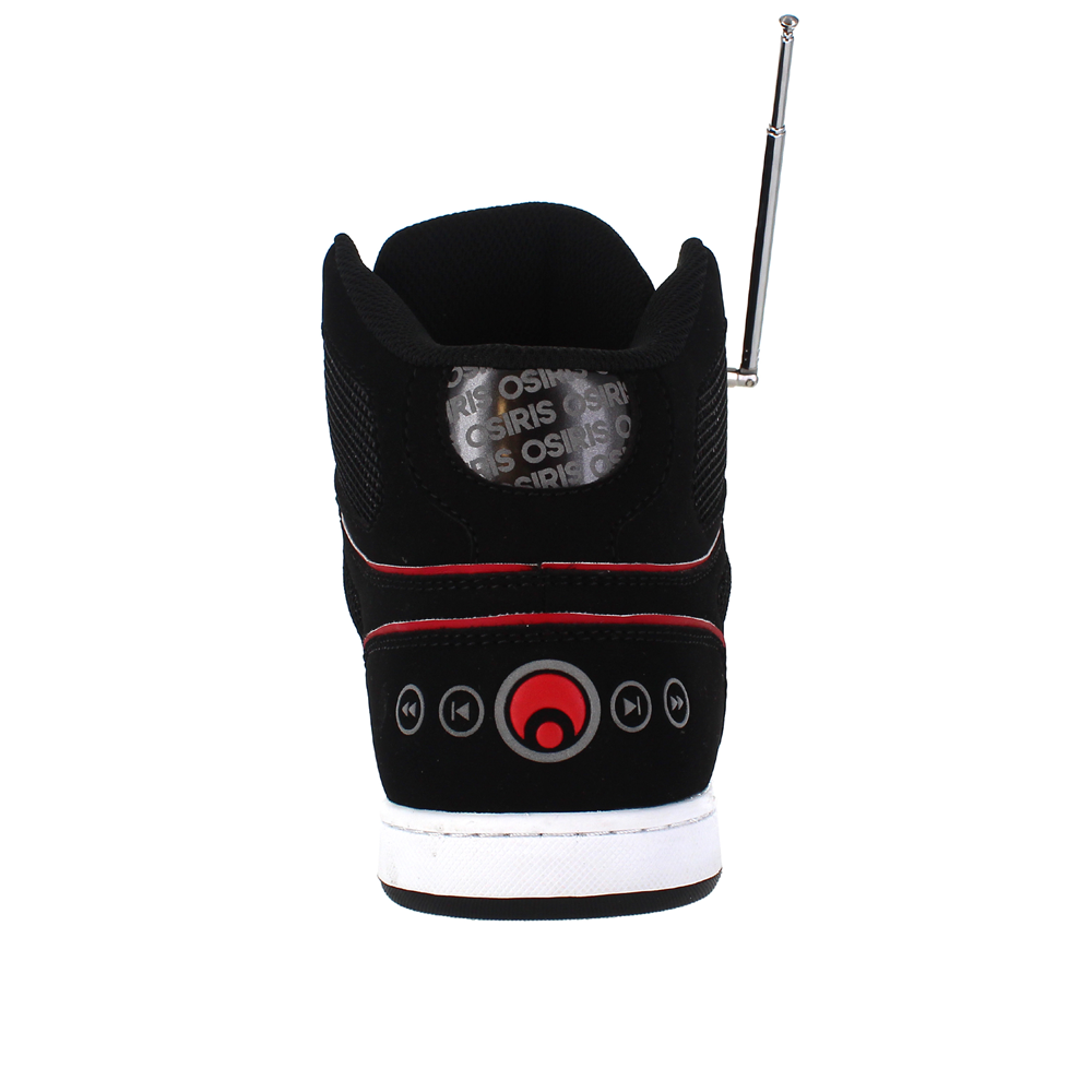 OSIRIS NYC 83 CLK - BLACK/RED/BOOMBOX