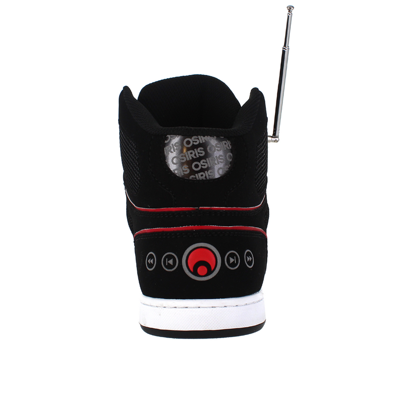 OSIRIS NYC 83 CLK - BLACK/RED/BOOMBOX
