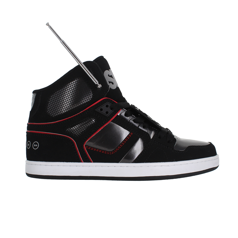 OSIRIS NYC 83 CLK - BLACK/RED/BOOMBOX