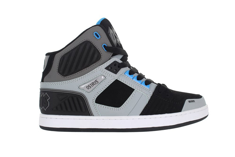 OSIRIS NYC 83 XRP - GREY/BLACK/CYAN
