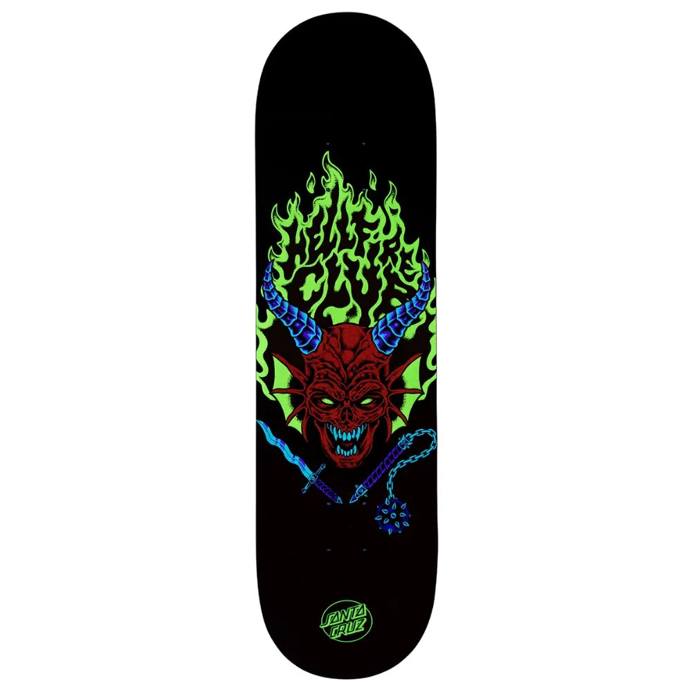 Santa Cruz X Stranger Things Hellfire Club 8.25" Deck
