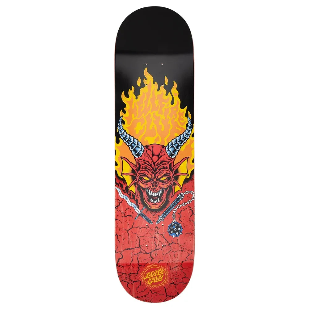 Santa Cruz X Stranger Things Hellfire Club 8.25" Deck