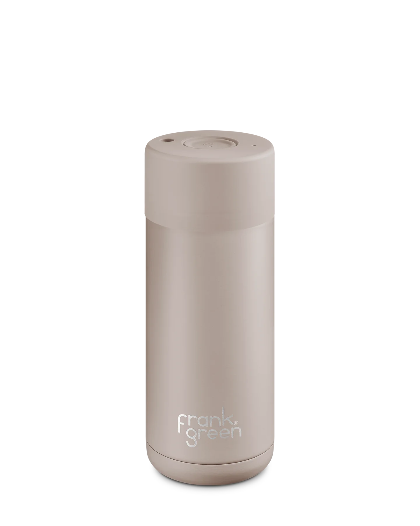 Frank Green Moon Dust Ceramic Reusable Cup with Push Button Lid 475ml(16oz)