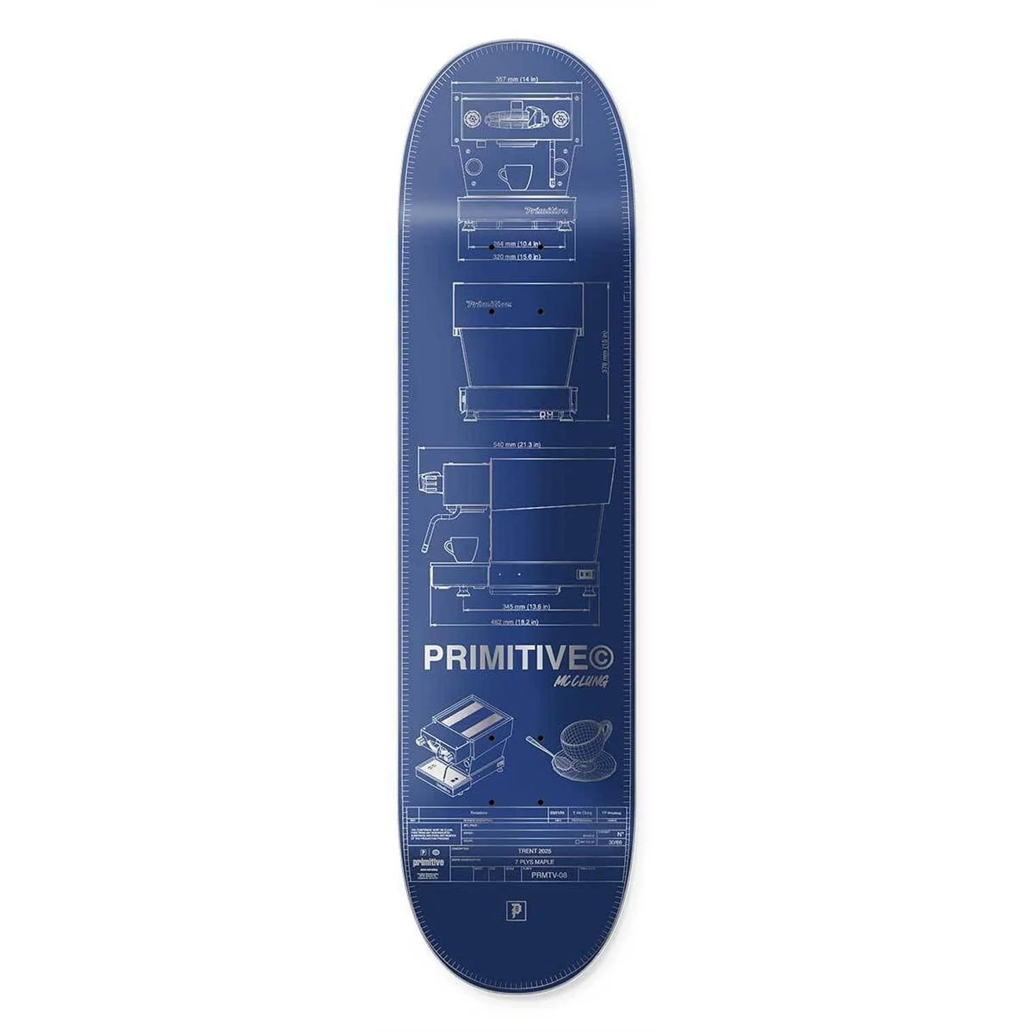 Primitive McClung Double Shot 8.625" Deck