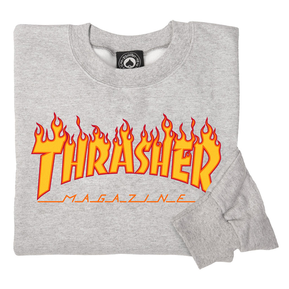Thrasher Flame Logo Crewneck