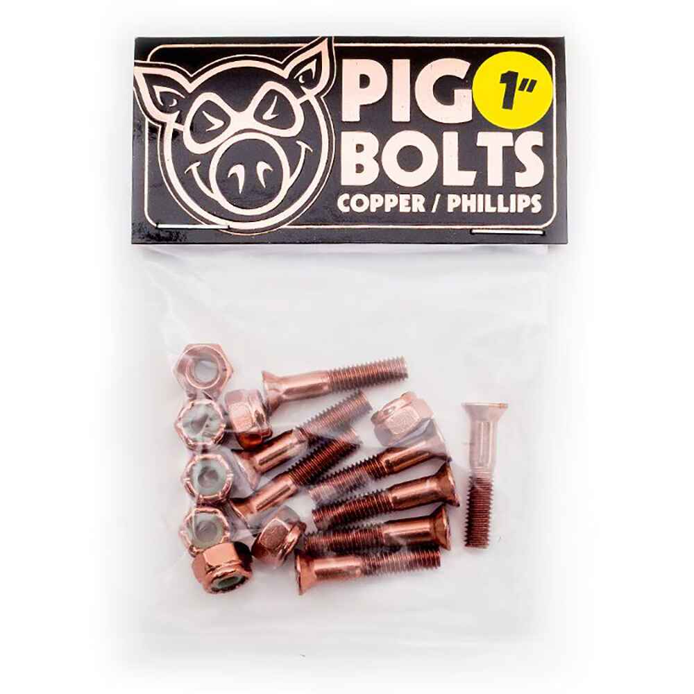 Pig Copper Bolts - Phillips