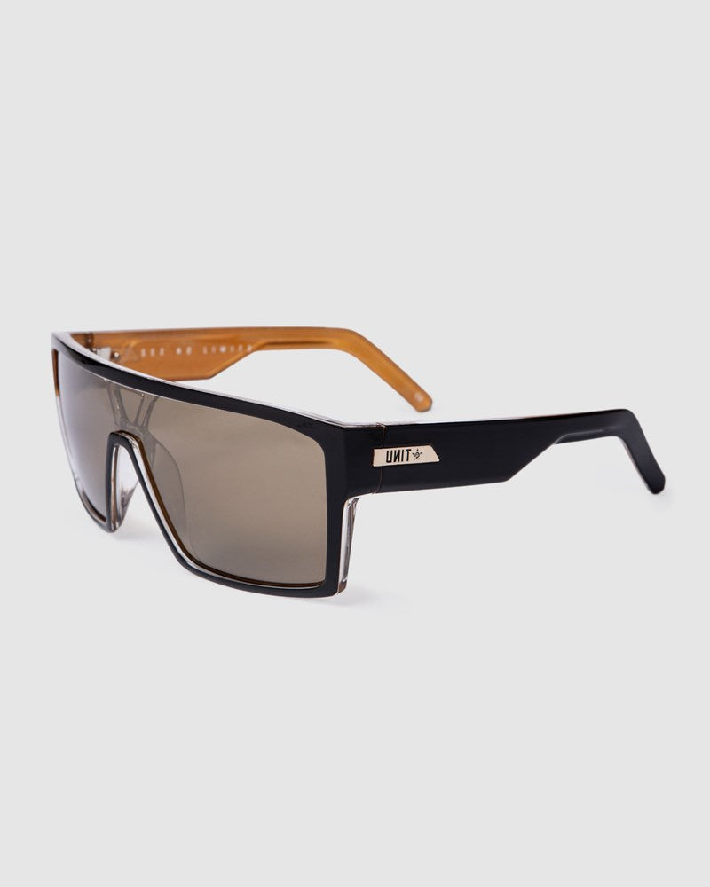 Unit Command Polarised Sunglasses - Black / Gold