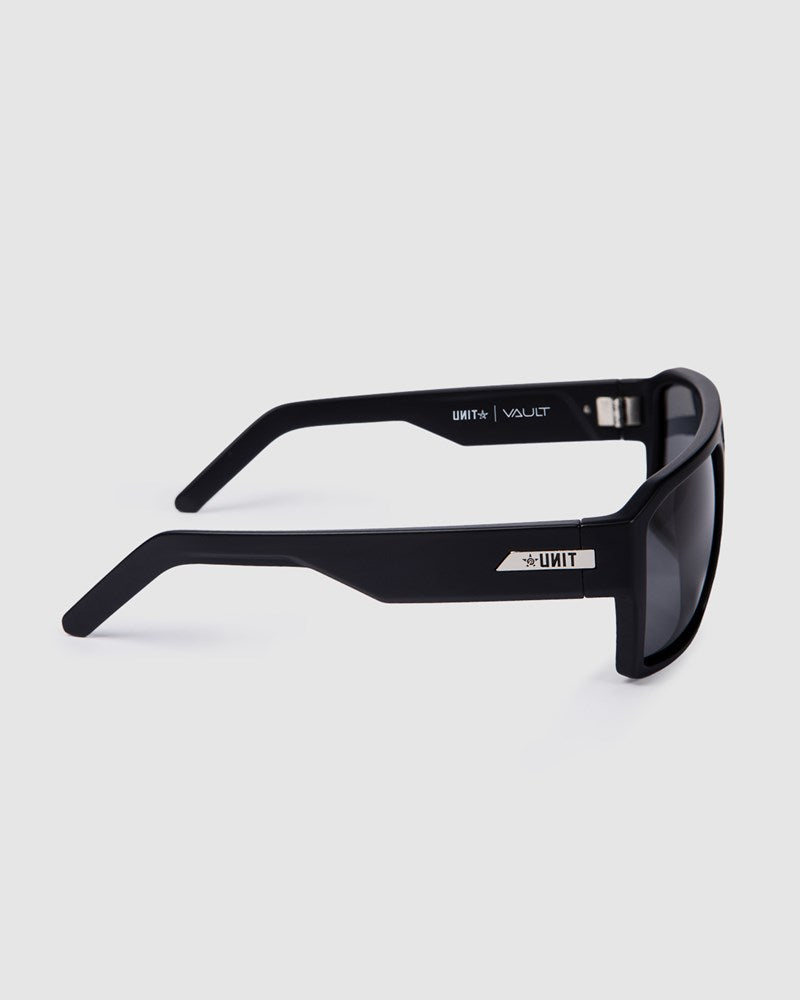 Unit Vault Polarised Sunglasses - Matte Black