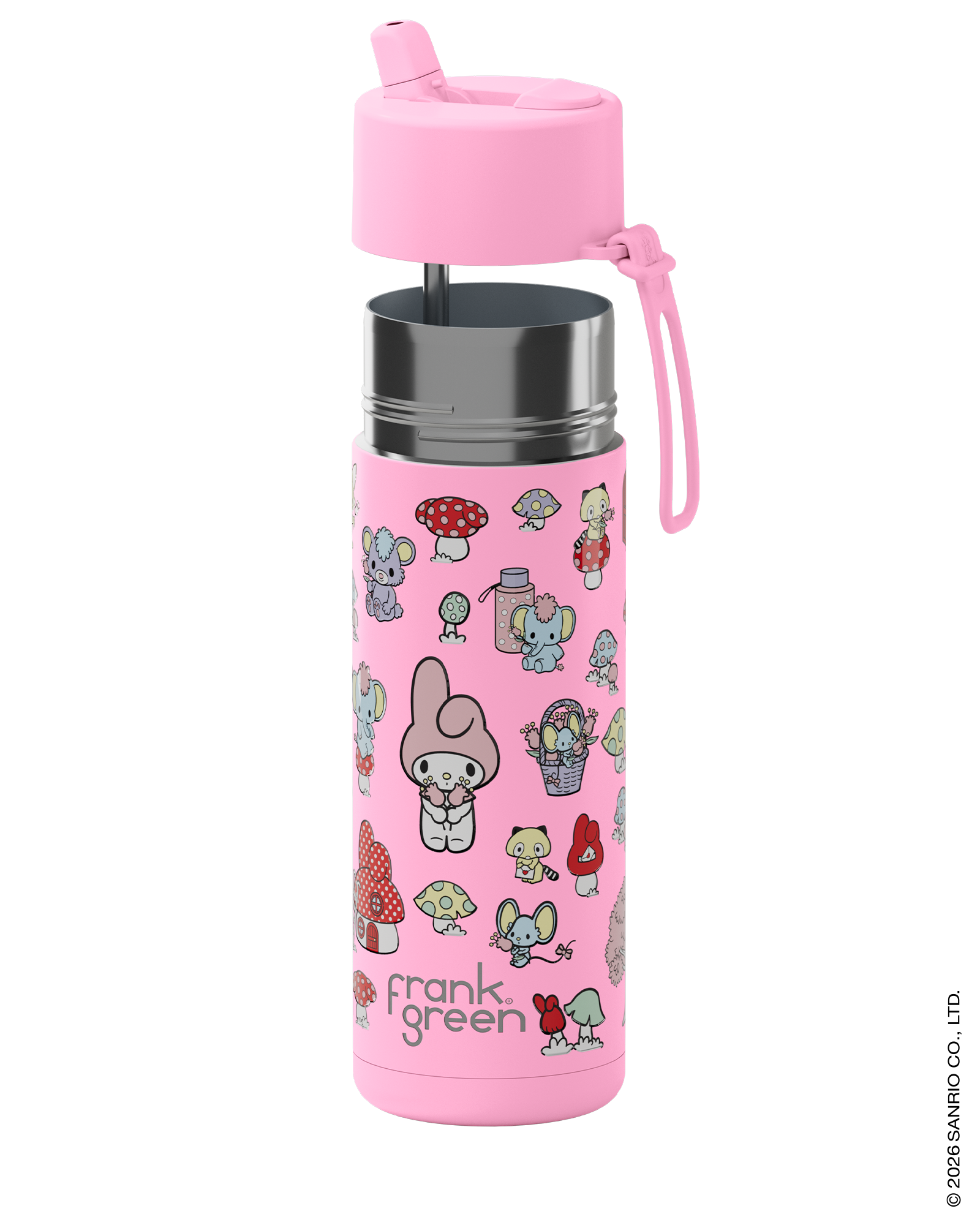 Frank Green My Melody Ceramic Reusable Bottle 595ml (20oz)