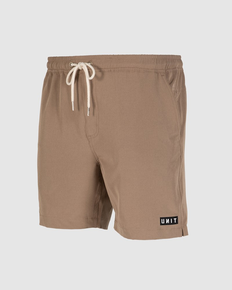 Unit Block Elastic Waist Youth Shorts