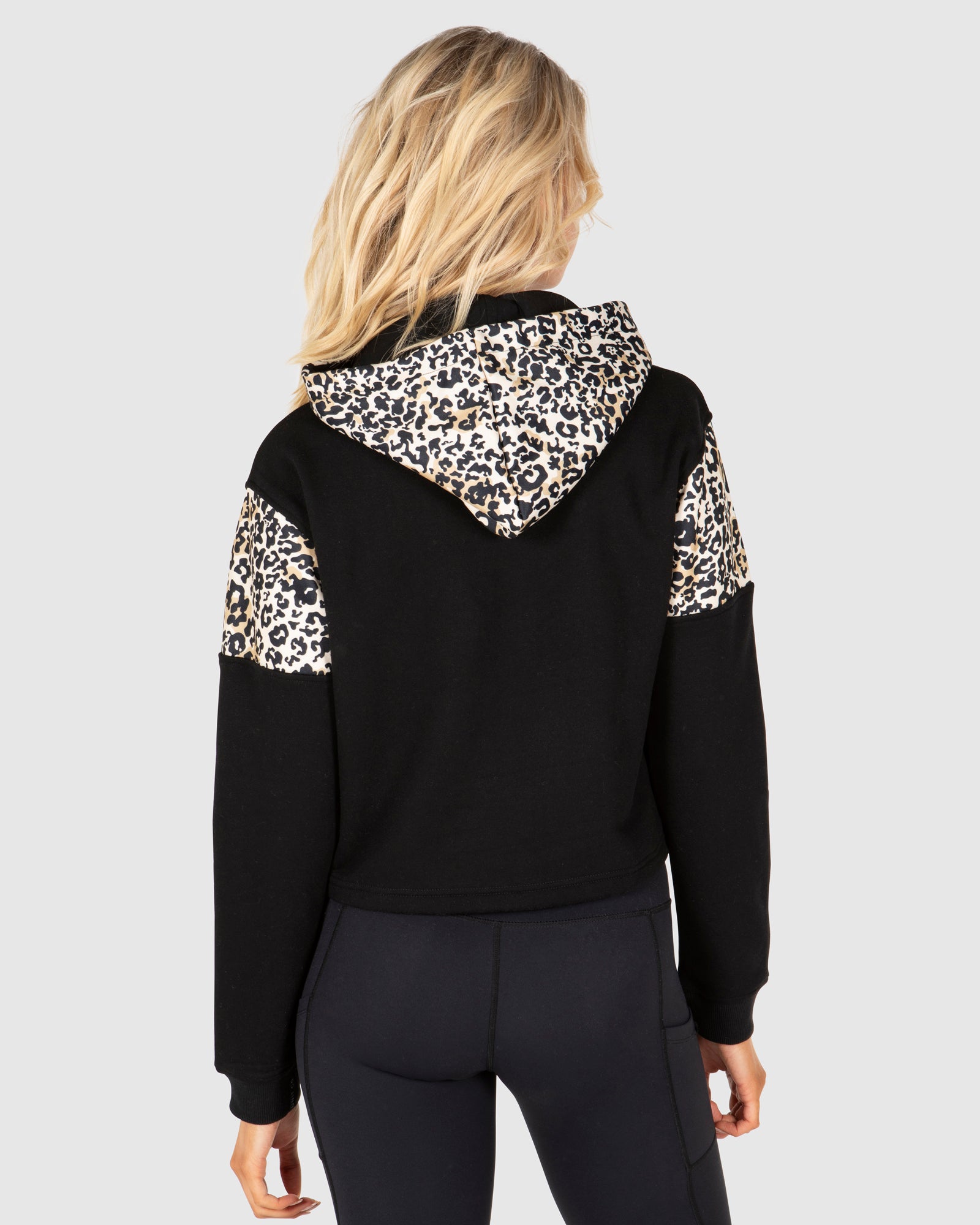 Unit Rebel Crop Ladies Hoodie