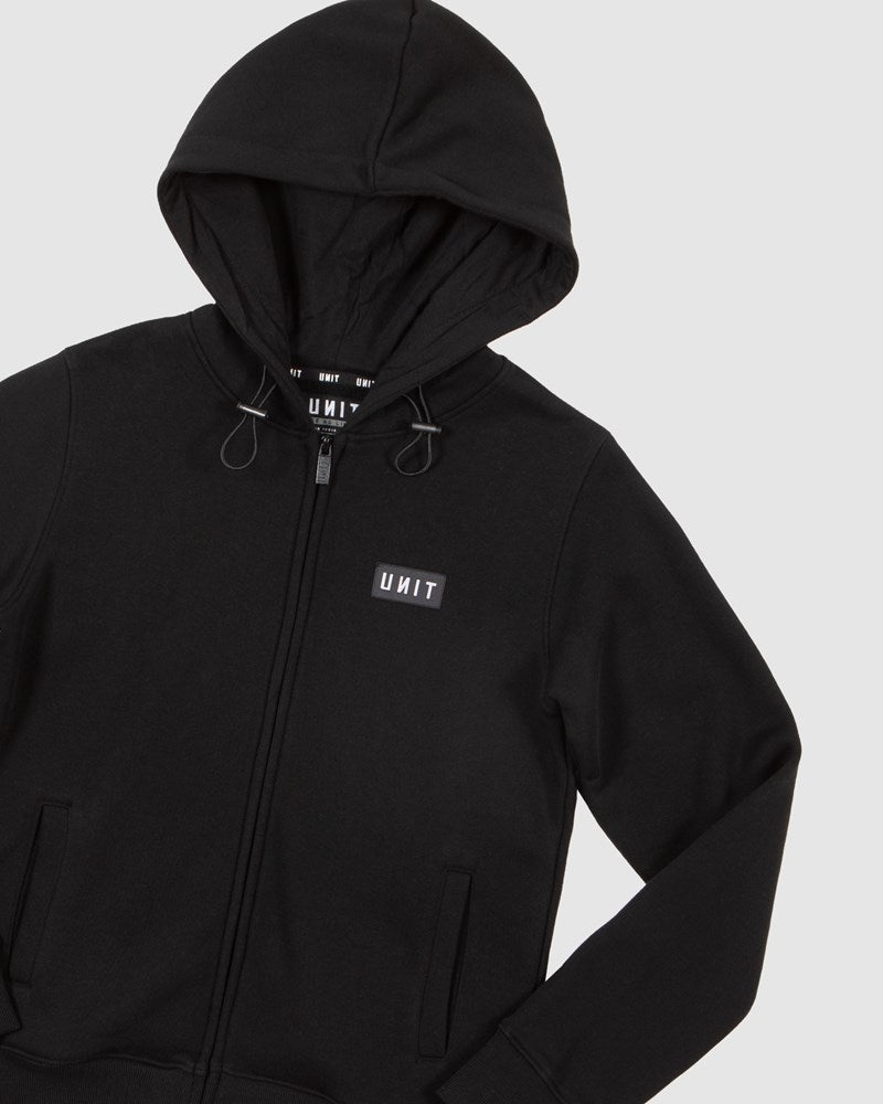 Unit YOUTH FLEECE - ZIP HOODIE - STACK