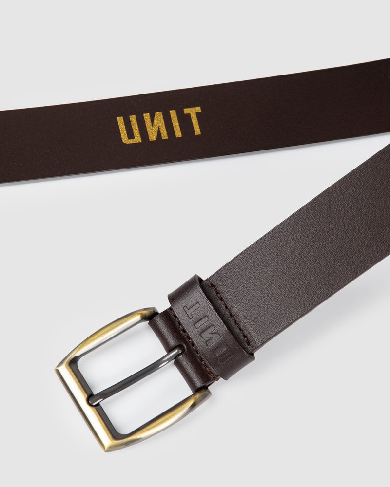Unit MENS BELT (LEATHER) - FORTITUDE