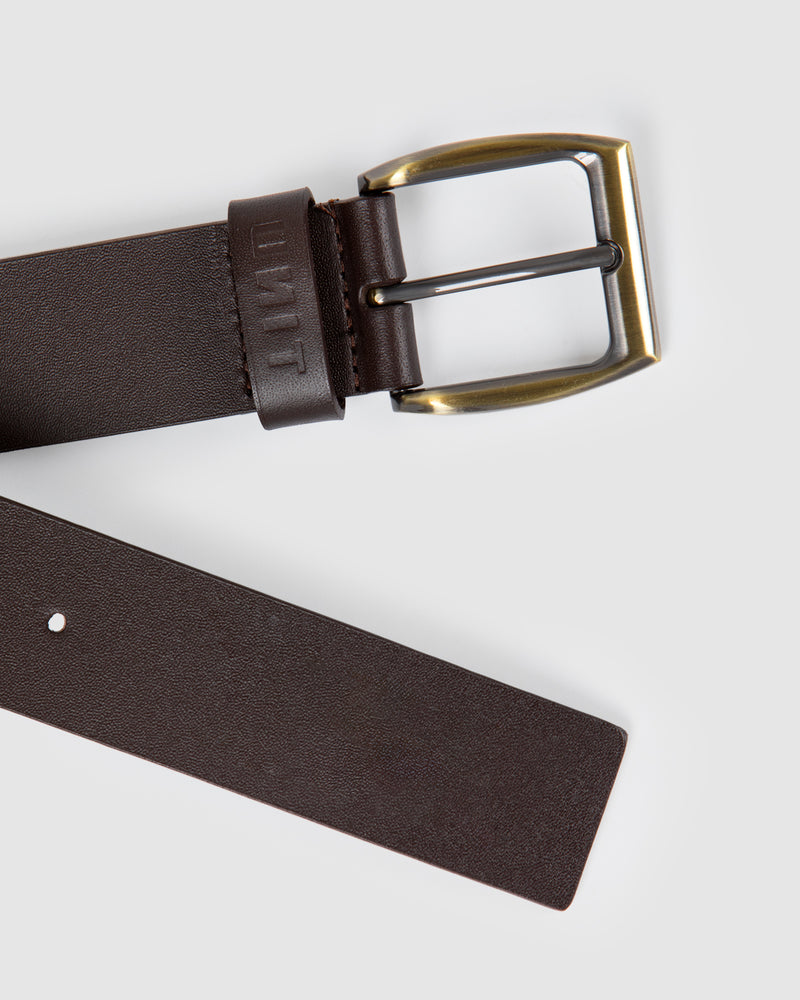 Unit MENS BELT (LEATHER) - FORTITUDE