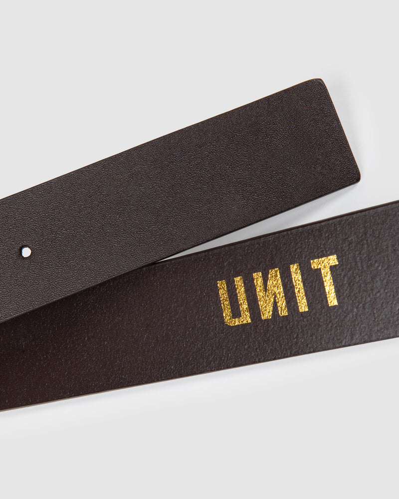 Unit MENS BELT (LEATHER) - FORTITUDE