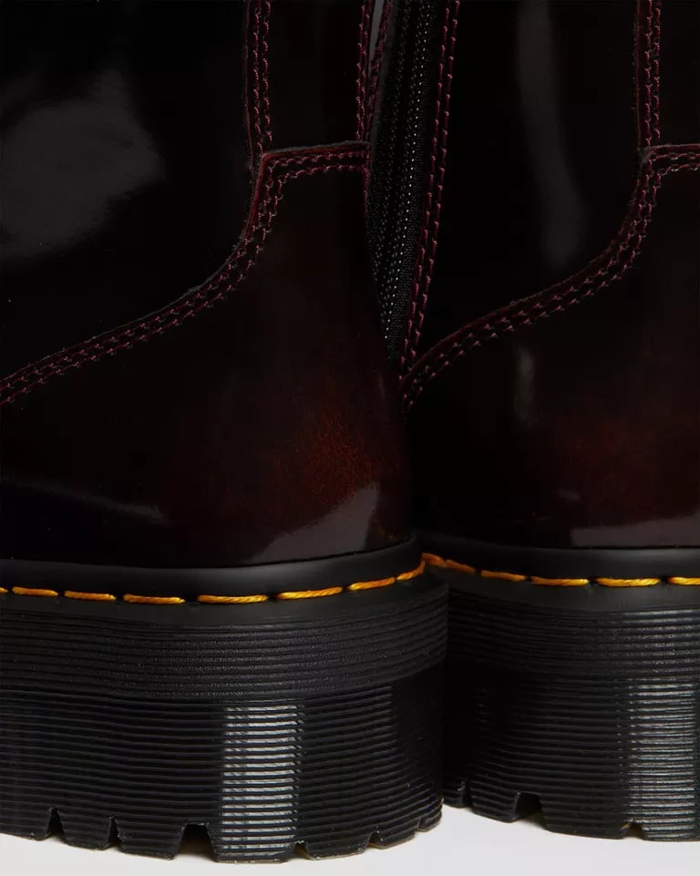Dr. Martens Jadon 8 Eye Leather Boot - Cherry Red