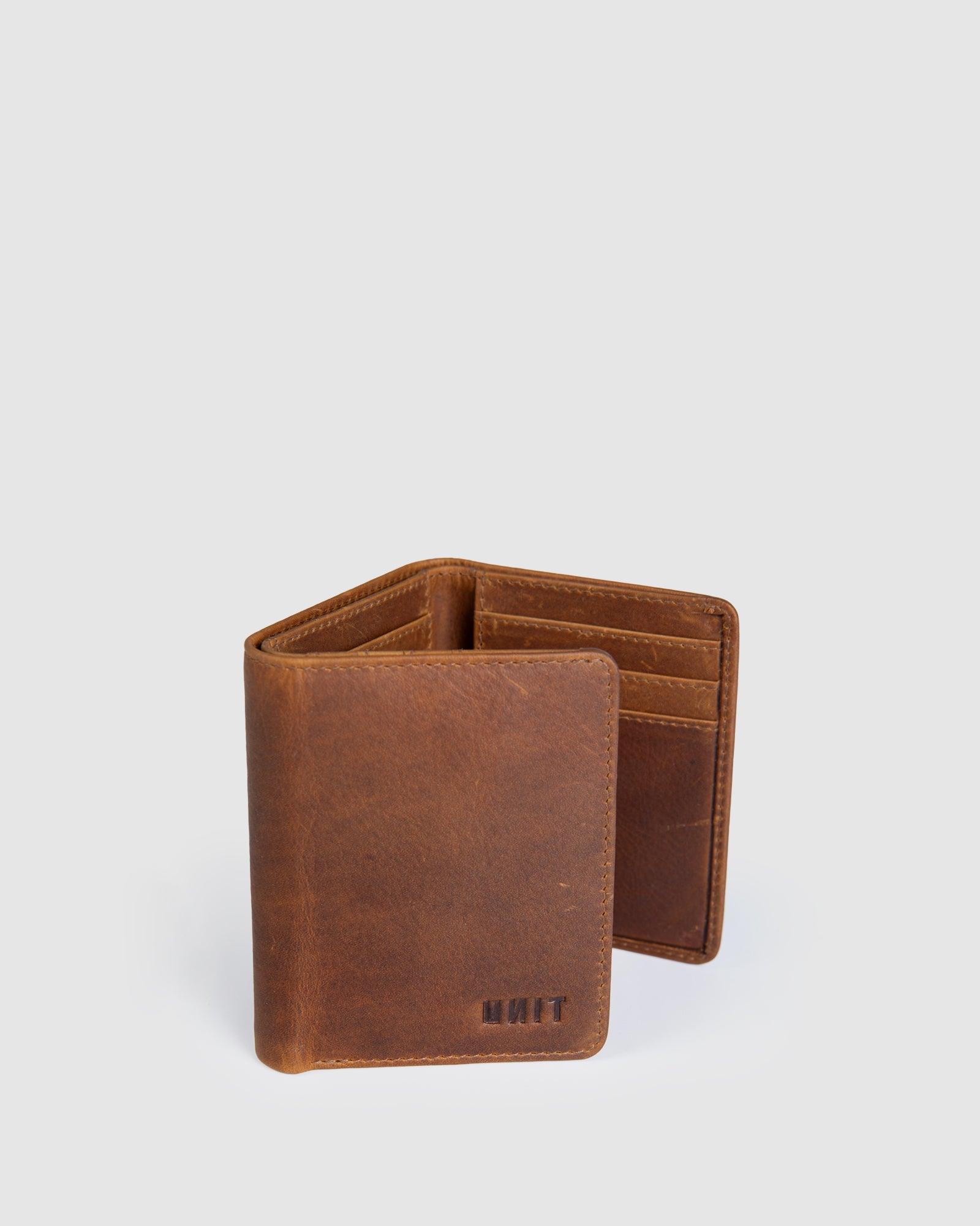 Unit MENS WALLETS - (LEATHER TRI-FOLD) - COMPACT