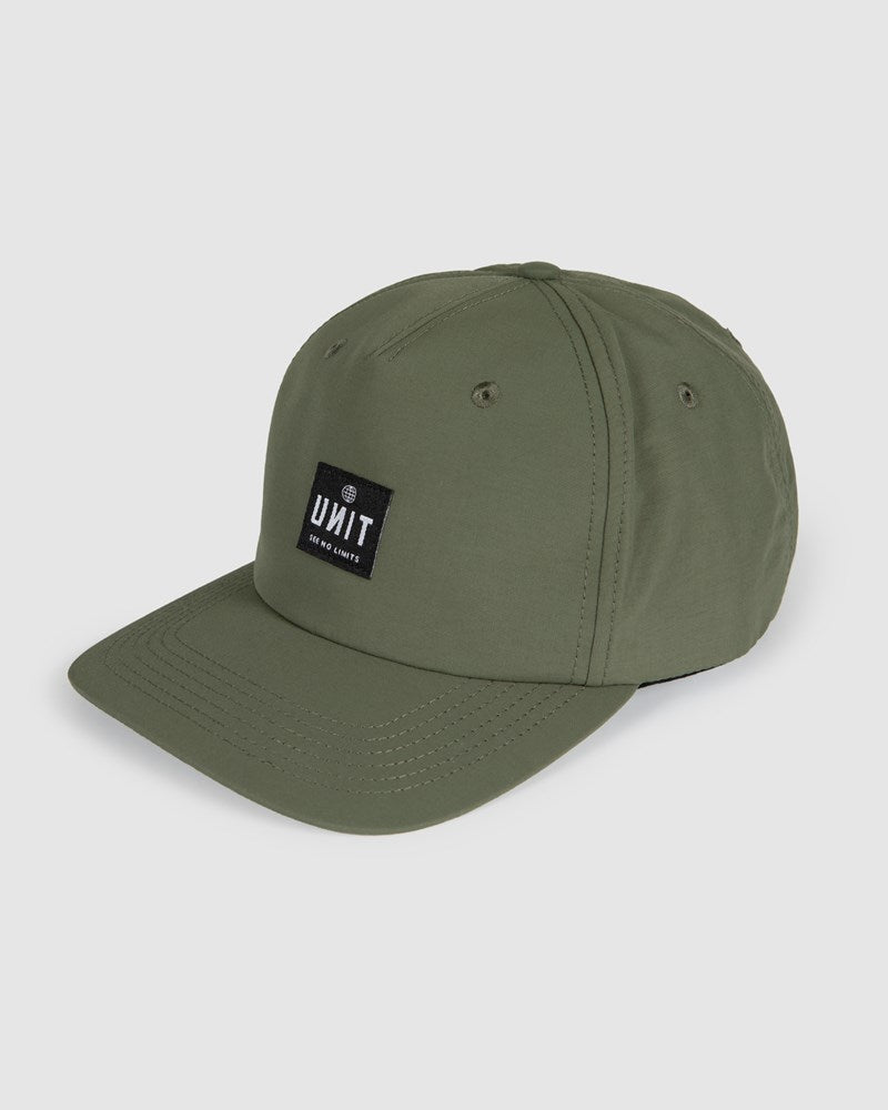 Unit MENS HEADWEAR - FLAT PEAK UNSTRUCTURED STRAPBACK - LEVEL