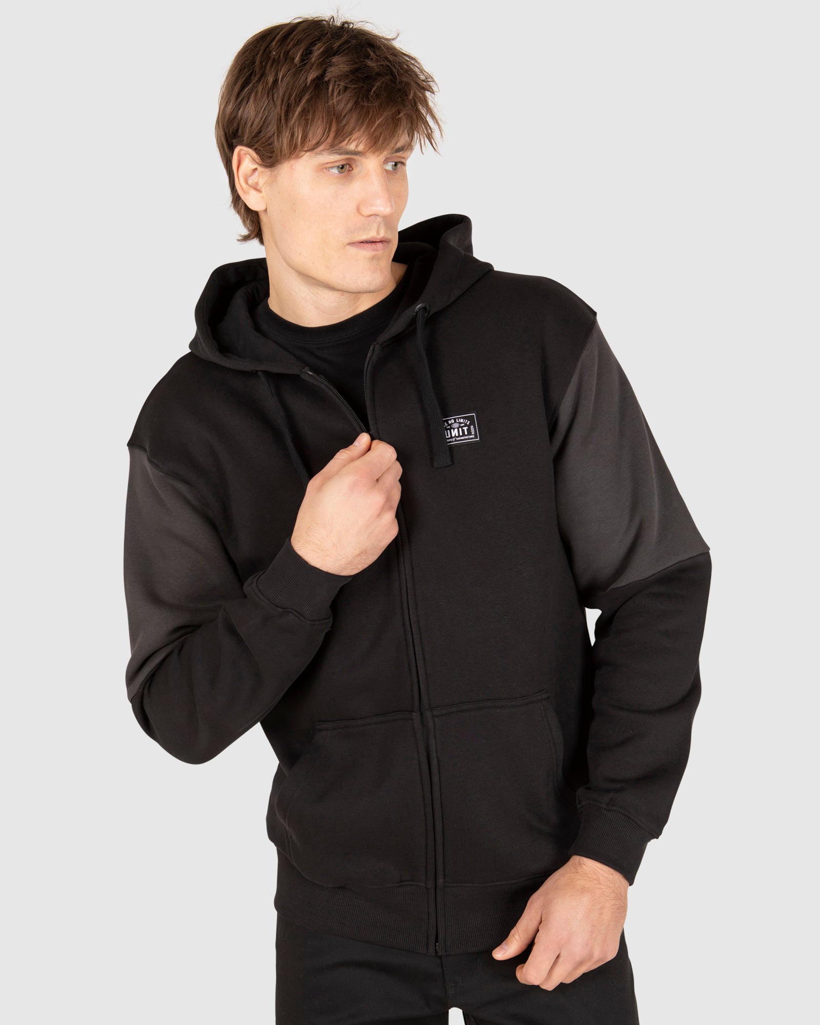 Unit Raines Zip Thru Hoodie