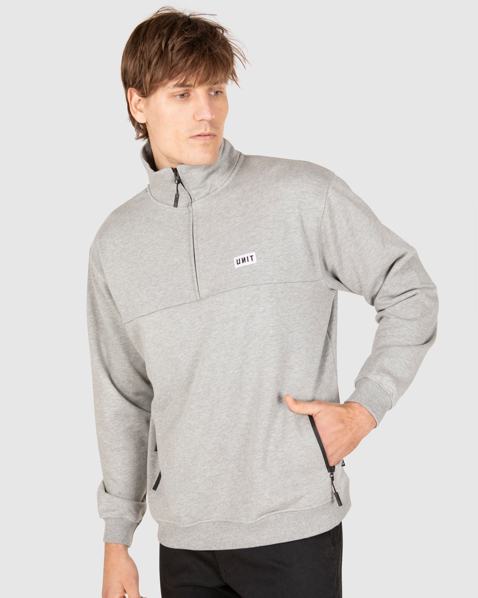 Unit Boulevard Half Fleece Zip
