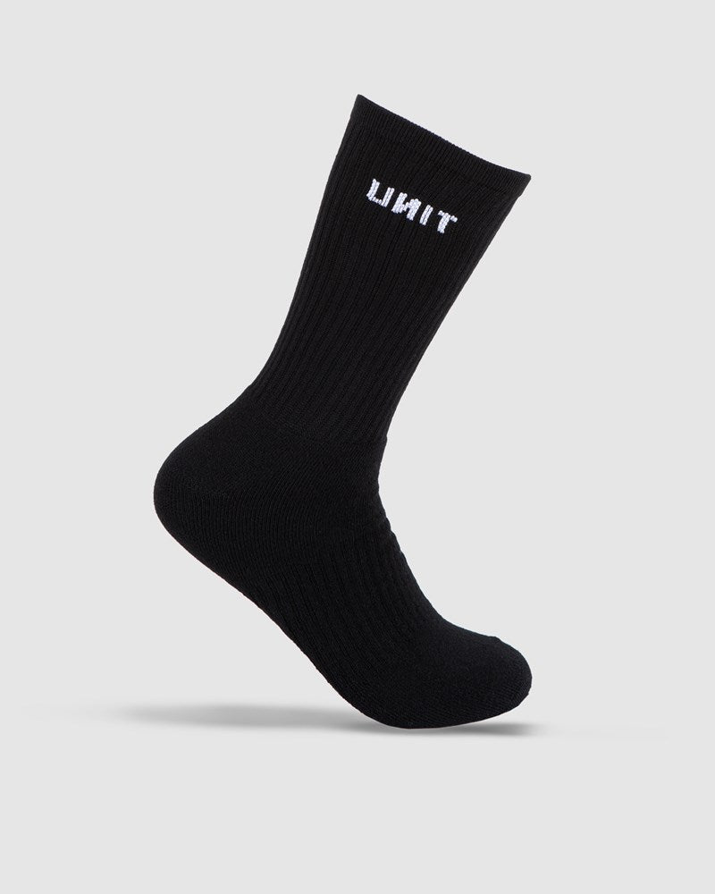 Unit Mens Cotton Crew Socks 3 Pack